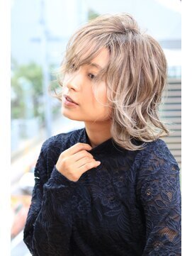 ニスル 町田店(NISURU) 似合わせカット/大人ガーリー/ダークアッシュ/着物/町田/町田駅