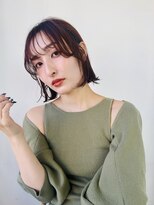 ヘアーアンドメイク エクリ 不動前店(Hair&Make equri)&nbsp;【目黒不動前美容室】外ハネボブ　シースルーボブ