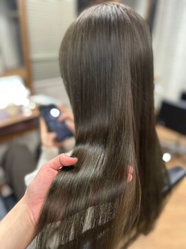 ビス フルール 日暮里店(Vis fleur) 大人可愛い大人美人くすみカラーオリーブベージュ