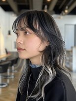 レヴ 草加店(LEV.)&nbsp;似合わせカット 外ハネボブ 美髪 ワイドバング