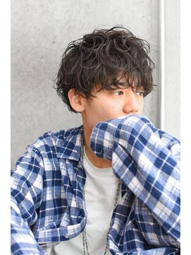 ロウ 銀座(RAW) 銀座　パーマ　メンズヘア　スパイラル　ソフトツイスト