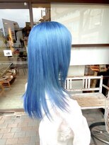 ゴリラビスケッツ(GORILLA BISCUITS)&nbsp;アクアブルー/ケアブリーチ/ダブルカラー