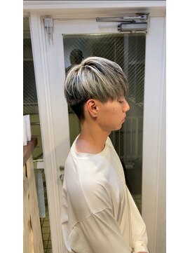 クラウン(CROWN) メッシュで作るホワイトマッシュ