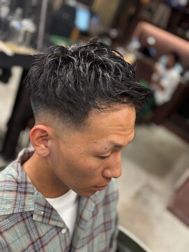 スリーセント 栄(3/cent) フェードショート