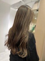 アース 天満橋店(HAIR & MAKE EARTH) 暗めカラー◎ショコラブラウン×ブリーチなし秋カラー艶髪ロング