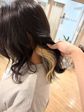 松本平太郎美容室 吉祥寺パートファイブ(PART5) インナーカラー