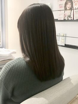 ガロン(Garon.)の写真/《蛍池徒歩3分◆駐車場完備》ダメージが気になる方に◎話題の【ピトレティカ】でなめらかな指通りを体感♪