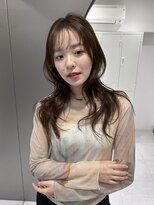 サンドイエナ 横浜店(sand yena)&nbsp;ボブディオリーブベージュ髪質改善縮毛矯正フェイスレイヤー