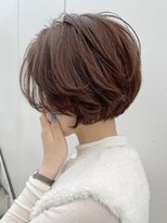 ルーファス 恵比寿南(Ruufus)&nbsp;くびレイヤー/エモージュ/前下がりショート/長め前髪/30代40代