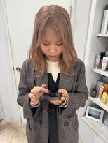 シー ヘアデザイン(see hair design)&nbsp;ミルクティーベージュ