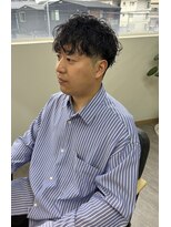 ソラ 京都桂川店(SORA.)&nbsp;大人かっこいい無造作シャドウパーマ◎