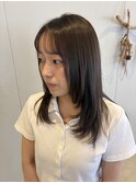 レイヤー×オリーブベージュ