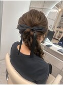 かわいい編みおろしスタイル