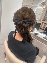ビンナ(BINNA) かわいい編みおろしスタイル