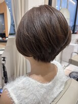 オン キャナルシティ博多前店(on) 【吉井】レイヤーボブ/ベージュブラウン/ボブ/30代