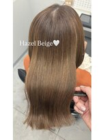 トッカ 茨木(tocca) ヘーゼルベージュで柔らかく透明感カラー♪/みれあ