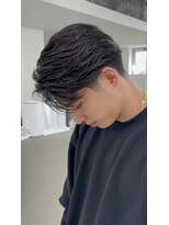 イーラ 和歌山(era)&nbsp;シャドウパーマ/メンズパーマ/センターパート/メンズカット