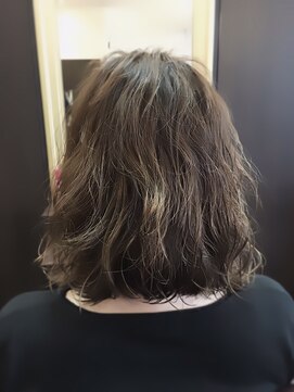 ピカデリーパーク ラフエアウェーブボブ♪♪