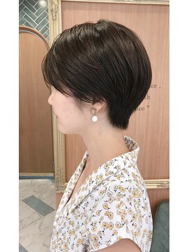 ロンド パルティール 大宮(Lond partir) 【石田勇士郎】黒髪女性のための横顔美人エッジショート