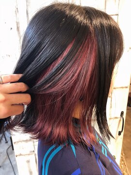 ヘアスタジオニコ(hair studio nico...) ピンク