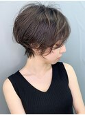 【morio池袋】可愛くて色気のある小顔ショート♪