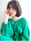 【ROJITHA】大人かわいいショートボブ × アッシュブラウン