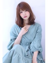 オーロ 宝塚店(ORO)&nbsp;ことりベージュローライト大人かわいい小顔スリークボブ大人ボブ