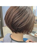 髪質改善丸みショート/下河原 聡