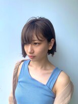 ビグディーサロン(BIGOUDI salon koshien)&nbsp;外ハネ／グレージュ