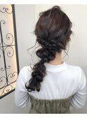 網おろし☆ロープヘアアレンジ