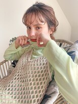 アルク(alku)&nbsp;【meg】前髪パーマ　ゆるアレンジ