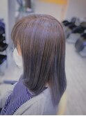 ラベンダーアッシュでハイライト☆