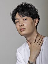 ジュネス(JUNES) センター分けマッシュパーマ / ニュアンスマッシュ