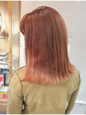 夏カラーにピッタリなオレンジベージュ