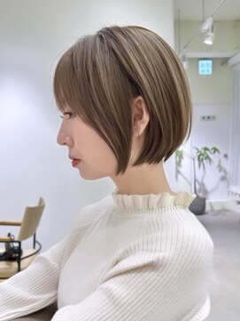 ウル 名古屋栄(ulu) 美しすぎる大人ショートヘアボブ