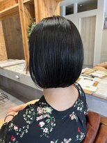 アドラーブル 駅南店(adorable)&nbsp;小顔補正立体カット×ナチュラル丸みボブ 10代20代30代40代50代