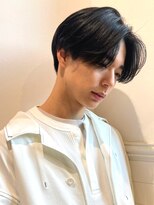 ディッセンバー 渋谷(December)&nbsp;メンズ/マッシュ/センターパート/ニュアンスパーマ/刈り上げ