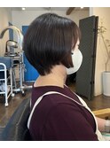 ショートボブスタイル【安佐南区】
