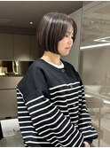 グレージュカラー/ハッシュカット/似合わせカット[恵比寿駅]