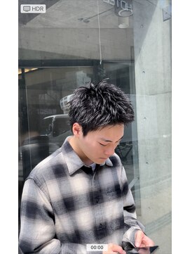 ヘアサロン アウラ(hair salon aura) スパイキーショートメンズショートショートパーマ