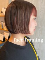 ガレット(galette)&nbsp;ボブ×フェイスフレーミング