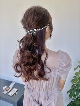 ゴウトゥデイシェアサロン 町田店(GO TODAY SHAiRE SALON) お呼ばれハーフアップアレンジ♪