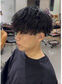 ほつれパーマ