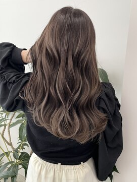 リリット(ReLit) ハイライトカラーグレージュベージュレイヤーカットボブ髪質改善