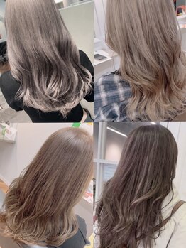 チフガーデンバイアール(Chif garden by R)の写真/カラー後のアフターケアまでしっかりサポート！お客様のご要望を大切に、魅力を惹き出すカラーをご提案。