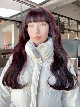 アルバム 銀座(ALBUM GINZA) メルティカラー似合わせカットフェミニンロング_ba496161