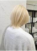 blonde.