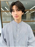 束感黒髪ナチュラル人気流行センターパート韓国風