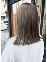 ルノン フィージュ(LUNON fieju)&nbsp;ブリーチなし/明るめベージュ/髪質補修カラー