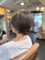 ポタム 東中野(potamu)&nbsp;ミントグレージュで白髪ぼかし